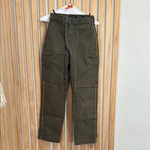 Lucky Brand - High Rise Cargo W/ Side Stripe